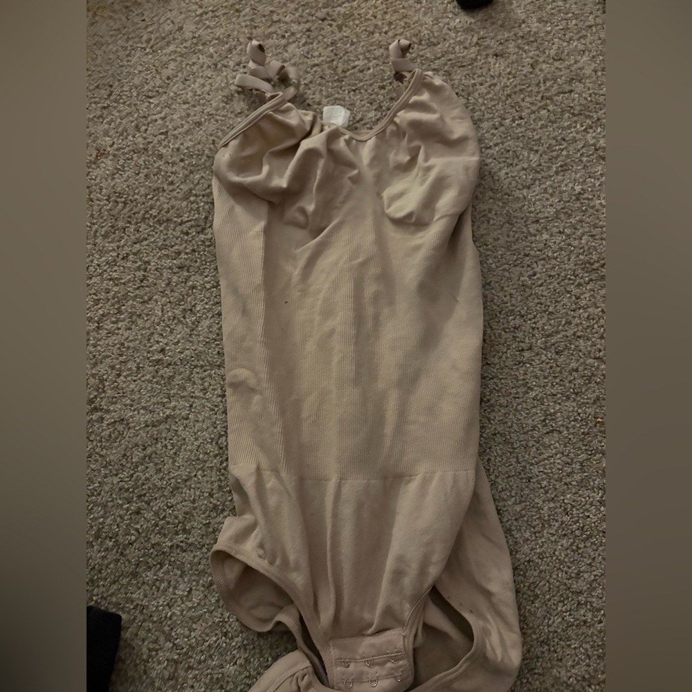 Women's Tan Bodysuit